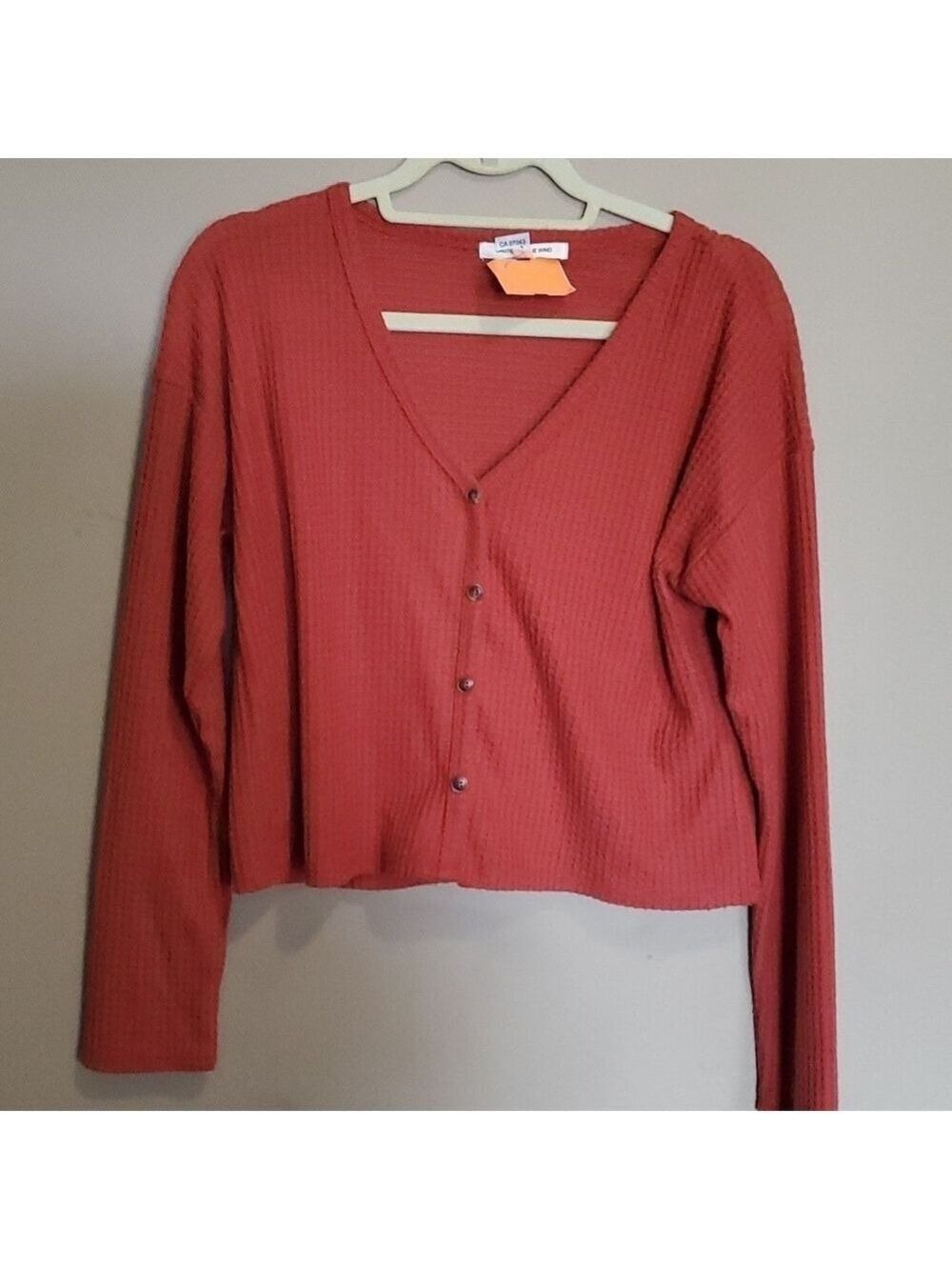 Caution to the wind top size medium